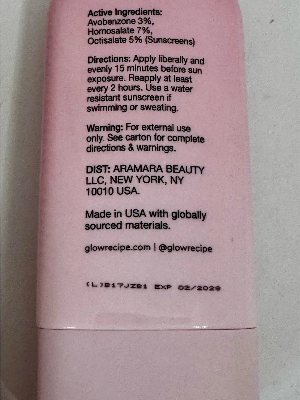 Glow Recipe Pink Watermelon Glow Dew Shield SPF 30 Hydrating Fluid